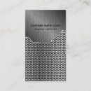 Buscar steel tarjetas de visita Metal