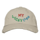 Buscar afortunado bordadas gorras Suerte