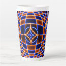 Buscar ilusión óptica tazas Diseño geométrico