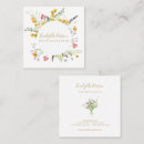 Buscar primavera tarjetas de visita Flores acuáticas