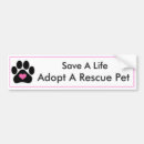 Buscar adopte pegatinas parachoque Corazón