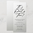 Buscar plata 10x23 invitaciones Elegante