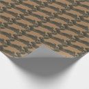 Buscar amante del chocolate papel de regalo Marrón