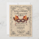 Buscar mascarada ball invitaciones Halloween