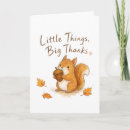Buscar squirrel tarjetas Hojas de otoño