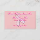 Buscar pecho tarjetas de visita Femenino