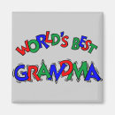 Buscar la mejor abuela del mundo imanes Abuelos