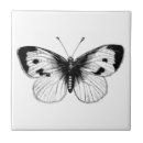 Buscar mariposa del vintage azulejos Blanco