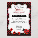 Buscar polkadot invitaciones Chica