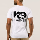 Buscar k9 camisetas Entrenador de perros