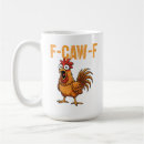 Buscar cuervo del gallo tazas F caw f