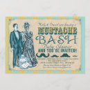Buscar bigote invitaciones Para ella