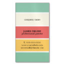 Buscar pintor profesional tarjetas de visita Contratista