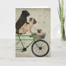 Buscar bicicletas tarjetas Perros lindos