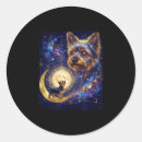Buscar perro de la luna pegatinas Aullando