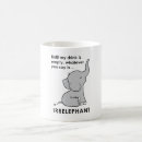 Buscar elefante gris tazas Café