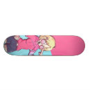 Buscar dibujo animado tablas de skate Chica