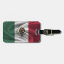 Buscar bandera de méxico etiquetas para maletas Mexicano