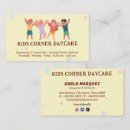 Buscar adolescentes tarjetas de visita Guardería