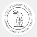 Buscar conejo simple pegatinas Conejito