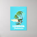 Buscar indonesio lienzos Playa