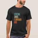 Buscar 30th birthday camisetas February
