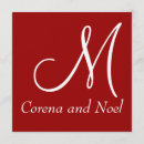 Buscar roja del boda invitaciones Elegante