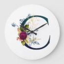 Buscar fancy relojes de pared Floral
