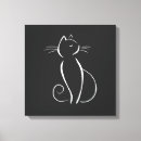 Buscar minimalista lienzos Negro y blanco