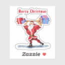 Buscar funny christmas pegatinas Santa