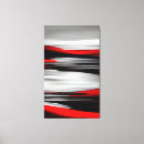 Buscar rojo y gris lienzos Negro
