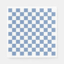 Buscar cuadrados azules servilletas Blanco