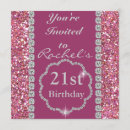 Buscar el bling invitaciones Rosa