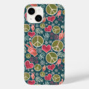 Buscar símbolo paz iphone fundas Hippy