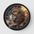 Buscar leo zodiac relojes de pared León