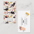 Buscar tejido tarjetas de visita Clientes