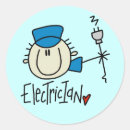 Buscar electricistas pegatinas Profesión