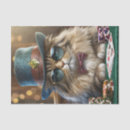 Buscar peludo papel de seda Gato
