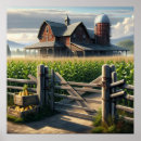 Buscar maíz en la mazorca posters 1 ᵉʳ explotación