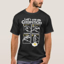 Buscar chopsticks camisetas Palillos
