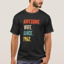Buscar awesome wife camisetas Anniversary
