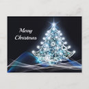 Buscar árbol de navidad azul postales Elegante