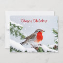 Buscar petirrojo rojo postales Navidad