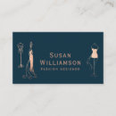 Buscar diseñador moda de tarjetas de visita Costurera