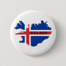 Buscar bandera de islandia chapas Viaje