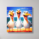 Buscar gaviotas arte Blanco