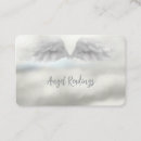 Buscar alas del ángel tarjetas de visita Oro