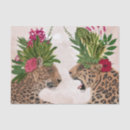 Buscar puntos del leopardo papel de seda Cheetah
