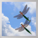 Buscar cielo azul y nubes blancas posters Para ella