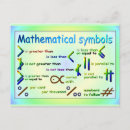 Buscar matemáticas postales Símbolos